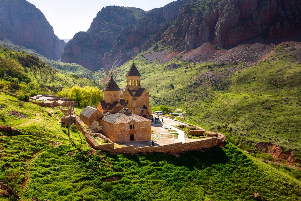 The medieval monastery of Noravank, Lesser-Caucasus, Armenia