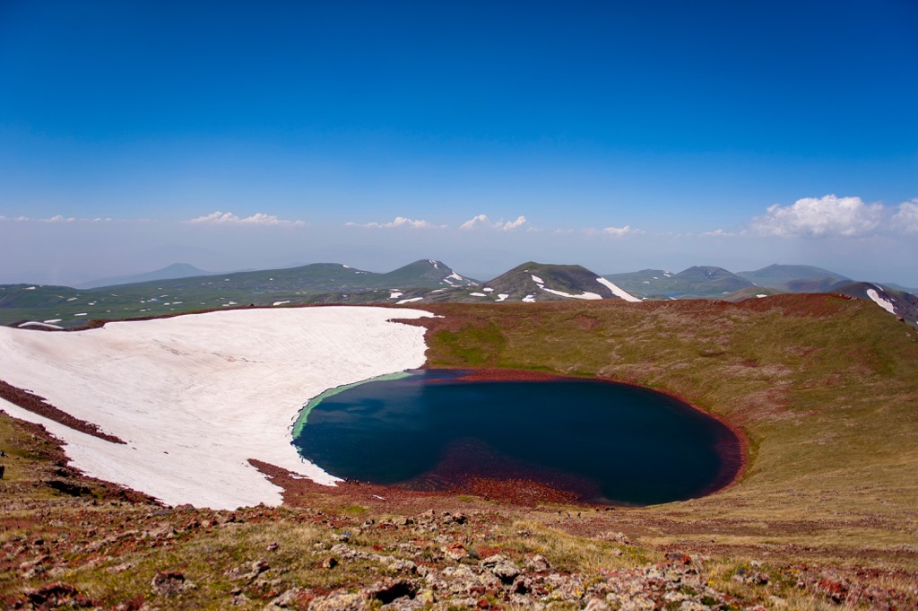Azhdahak  volcano, Lesser-Caucasus, Armenia