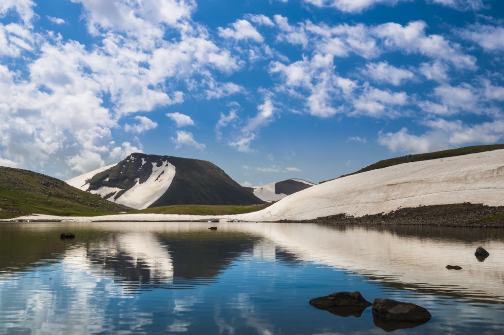Mountain Azhdahak, Lesser-Caucasus, Armenia