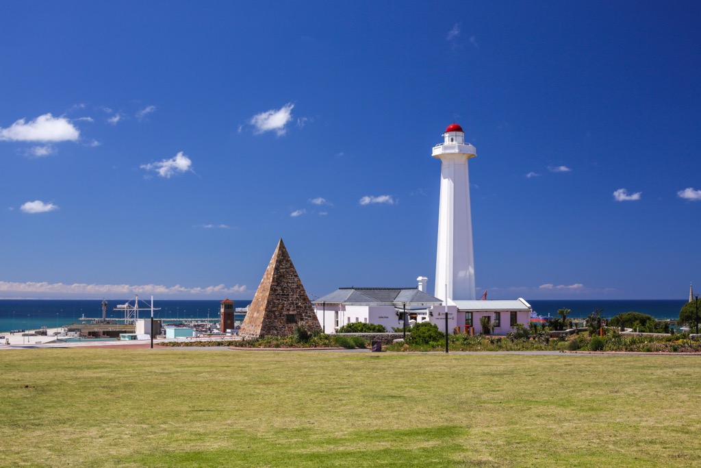South Africa,lighthouse in Port Elizabeth