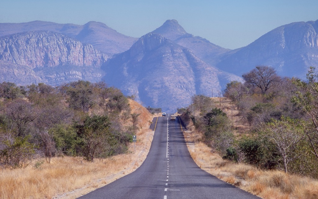 Bushveld at the foot of Abel Erasmus Pass in the Limpopo Province. Limpopo