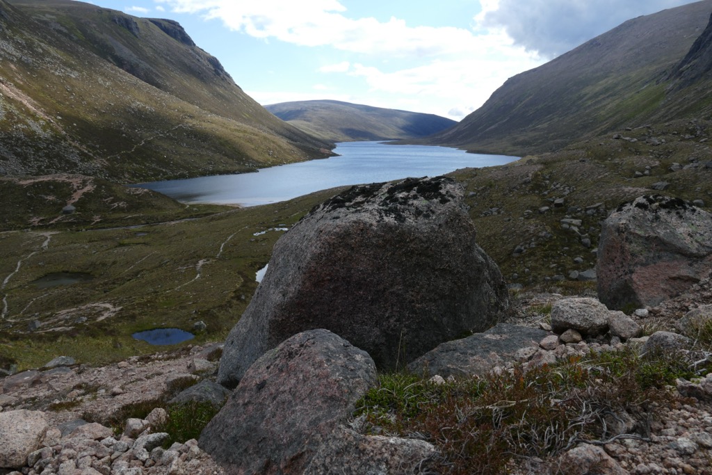 Loch Avon in the Cairngorms, Scotland