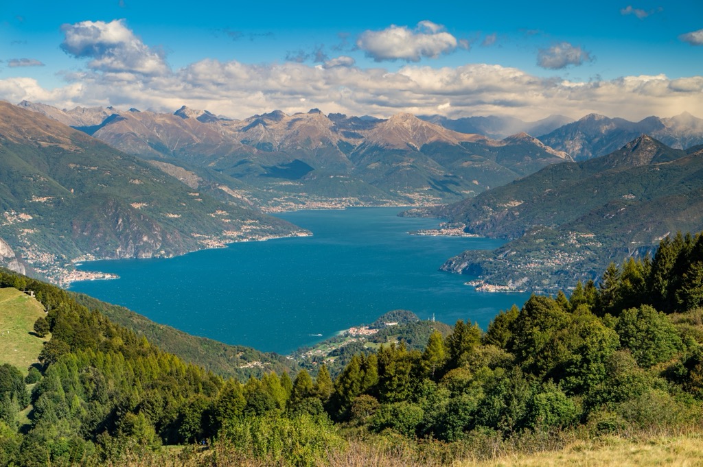 Monte San Primo, Lugano Prealps, Switzerland