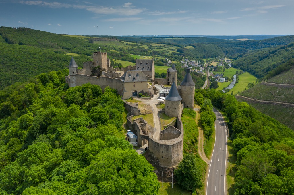 Bourscheid castle, Luxembourg