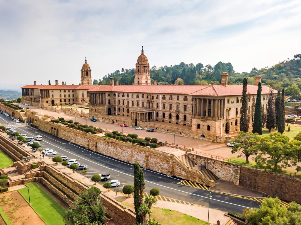 Union Buildings. Magaliesberg