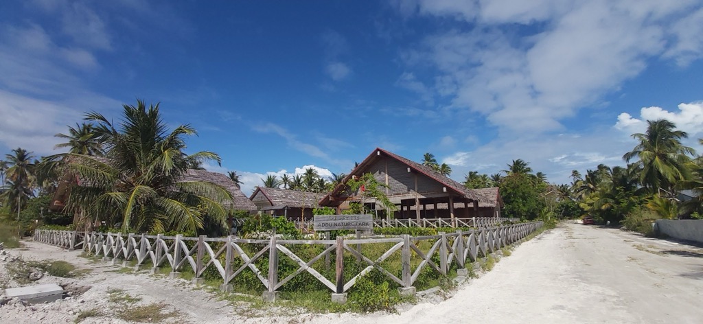 Addu Nature Park. Maldives
