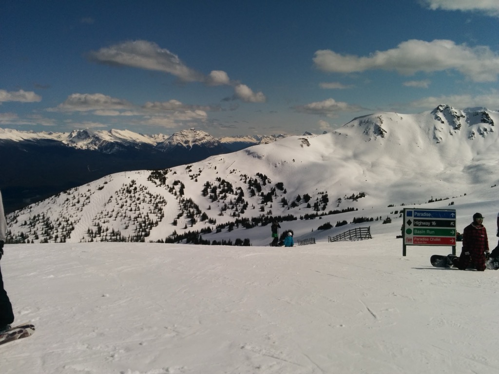 Mid-mountain. Photo: Anthony Butt. Marmot Basin