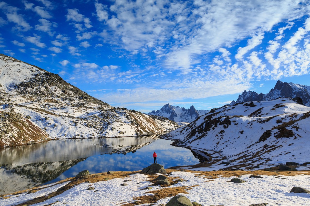 Lac Long, Massif des Cerces, France