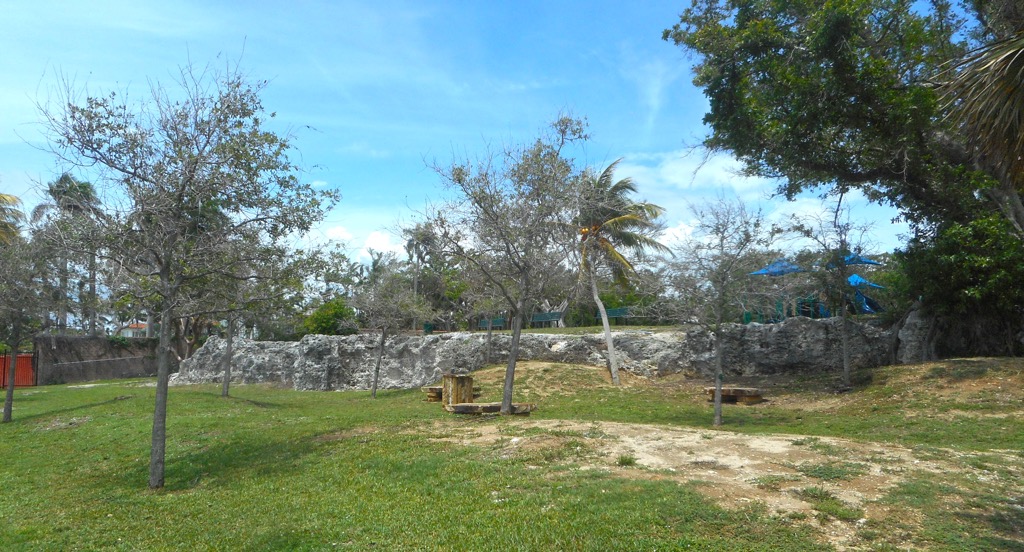 Miami Rock Ridge in Waiwright Park is one of the county's highest points. Miami-Dade County