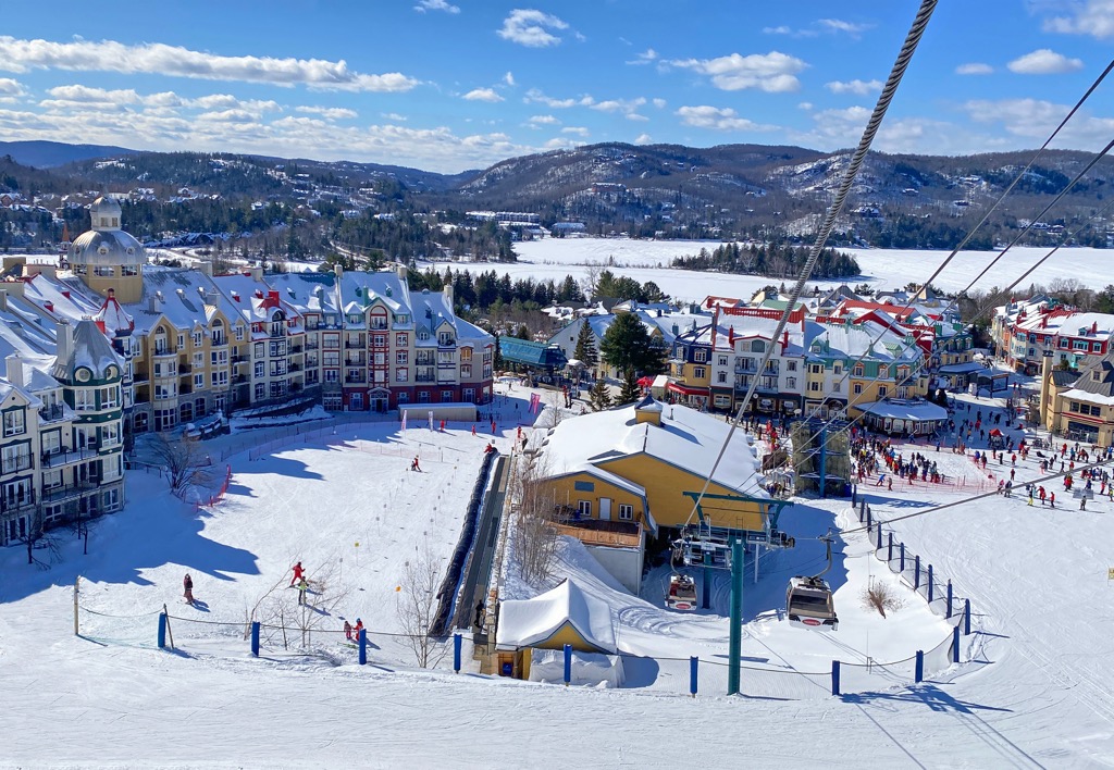 Tremblant village. Mont Tremblant Ski Resort 