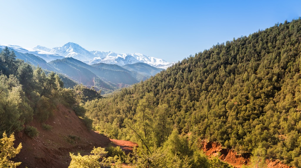 Ourika Valley landscapes, Morocco,  Morocco