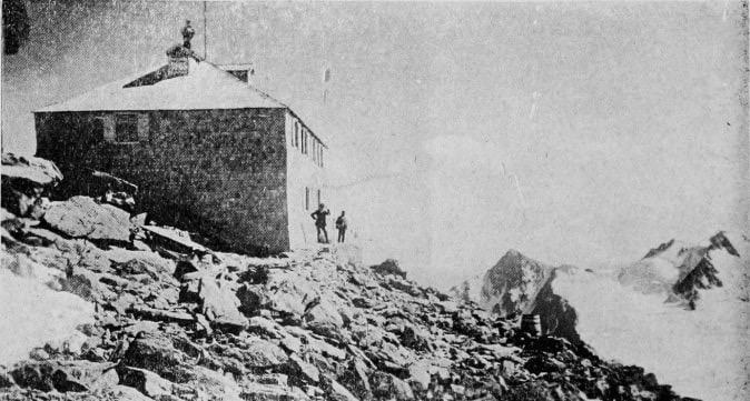 The Becherhaus in 1905. Mountain Huts