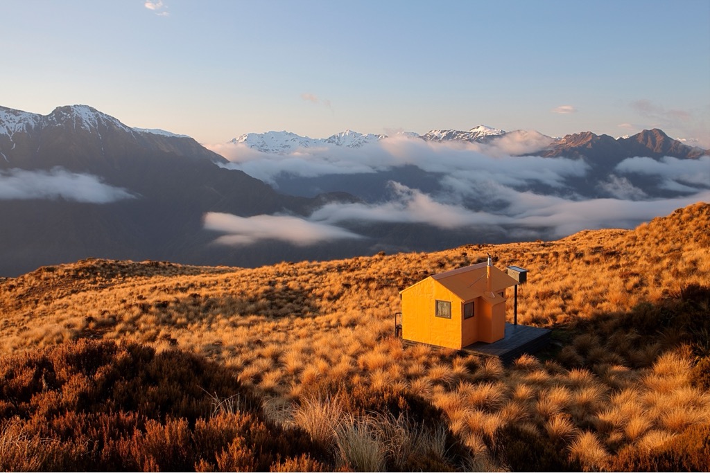 The Mt. Brown Hut. Mountain Huts