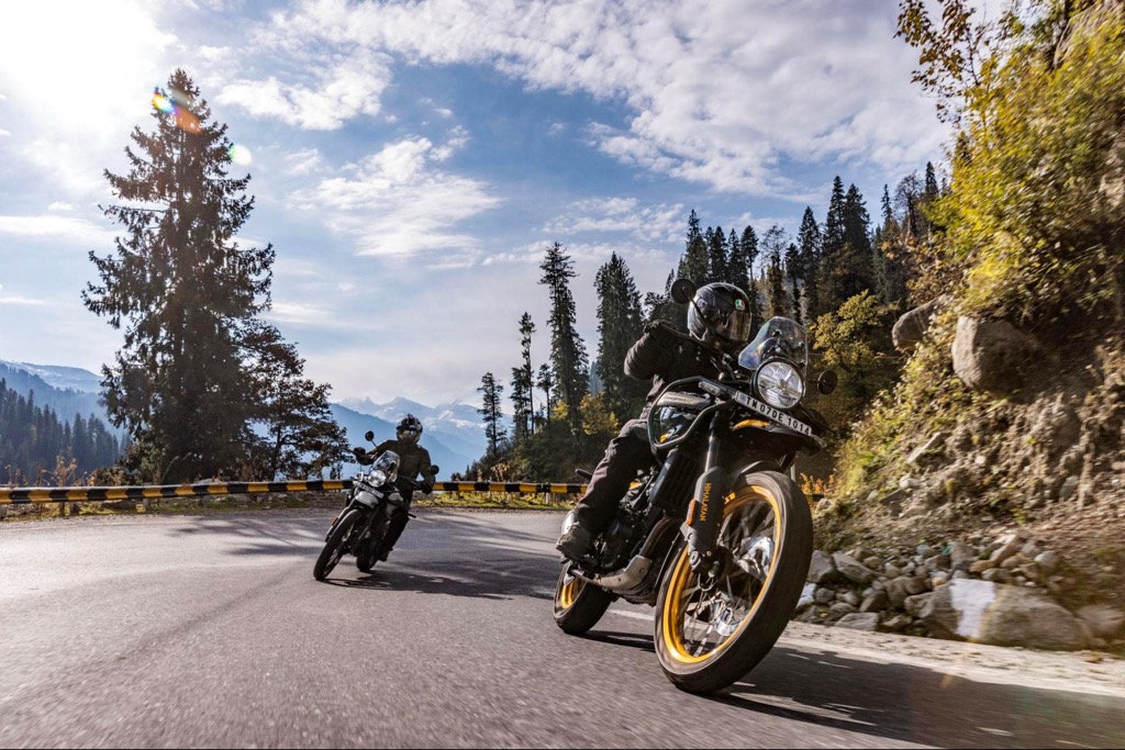 How to Experience the Mountains by Motorcycle