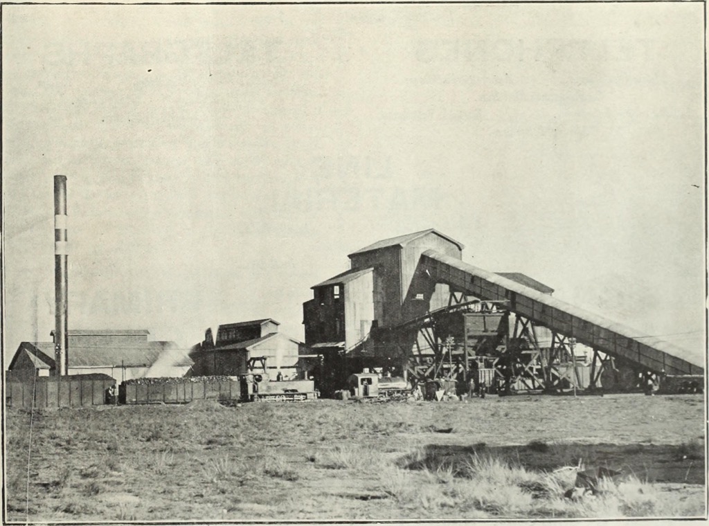 An early coal mine near the Witbank District in Emalahleni, photographed in 1891. Mpumalanga