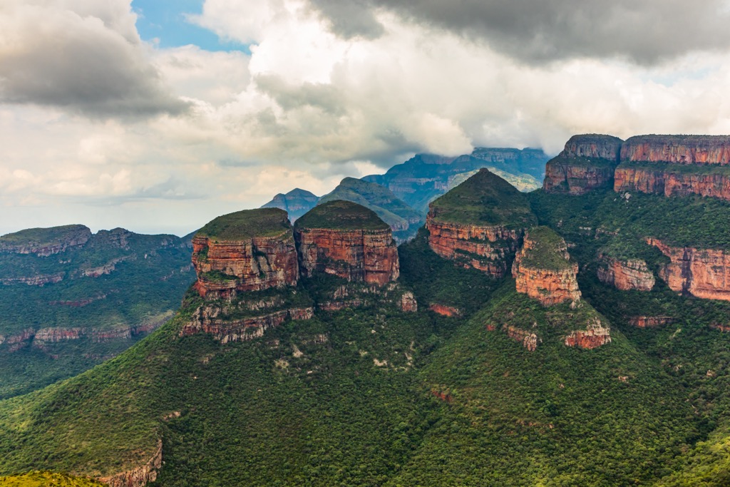 The Three Rondavels. Mpumalanga