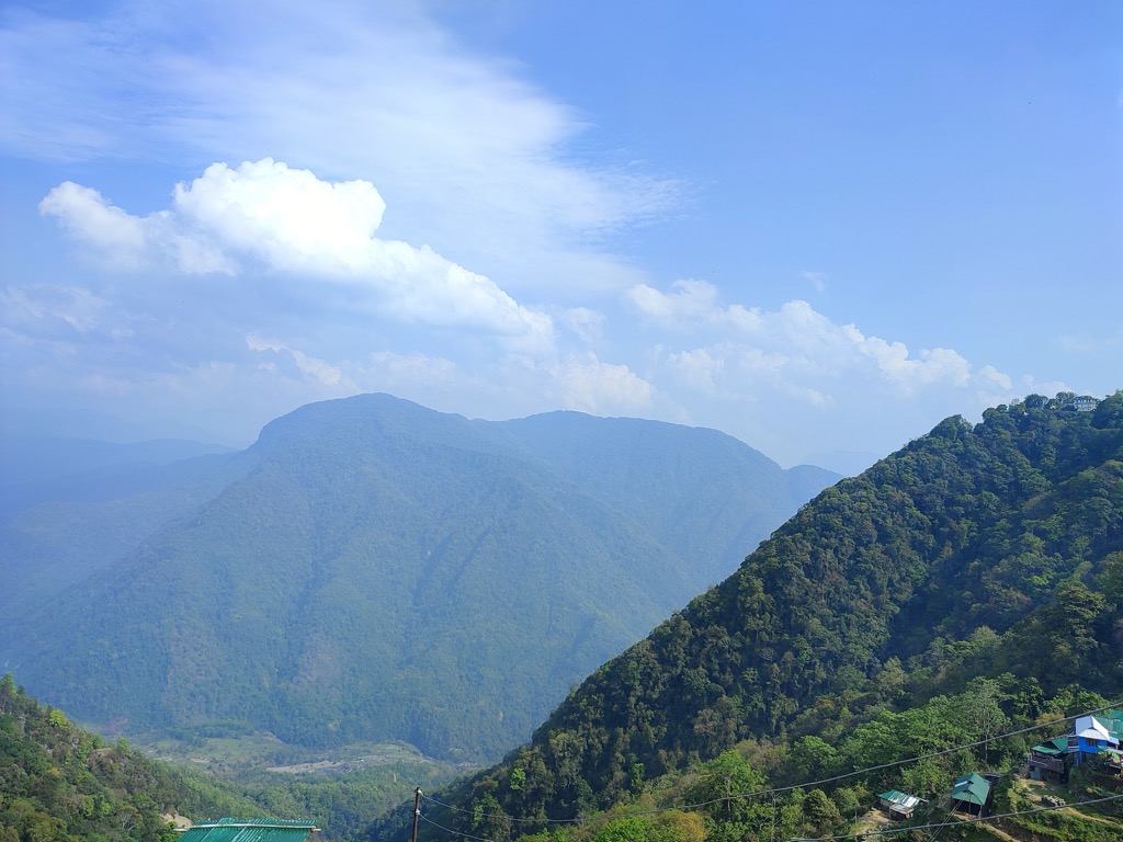 The green mountain of Benreu, Nagaland. Nagaland