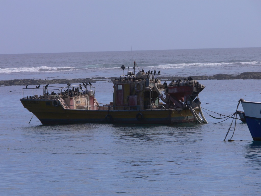 The rugged Atlantic Coast around Port Nolloth is littered with old ships. Namakwa District Municipality