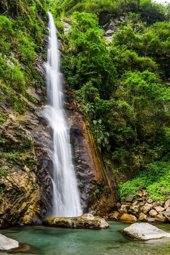 Nanan Waterfall, Hualien, Taiwan
