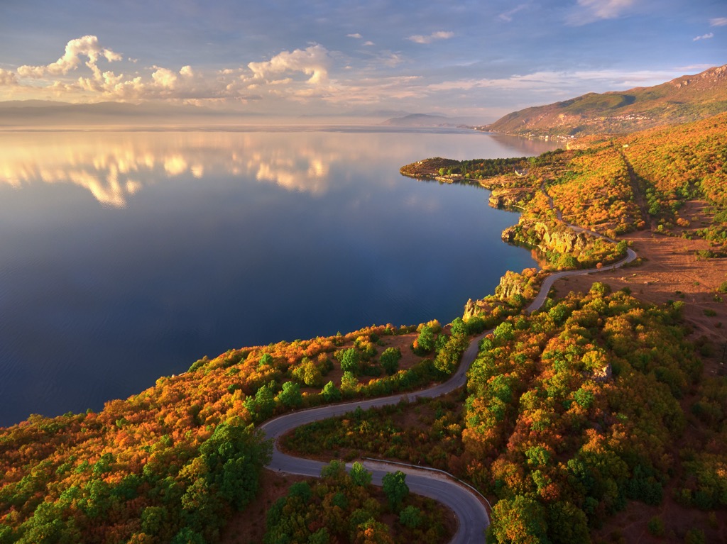 Lake Ohrid and Galichica National Park. National Park Galichica