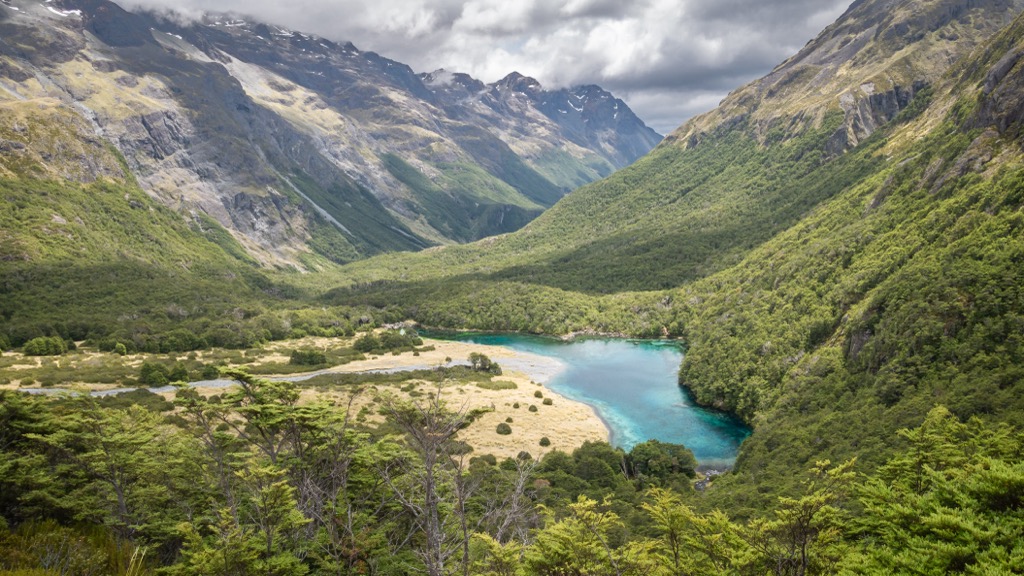 Blue Lake, Nelson, New Zealand