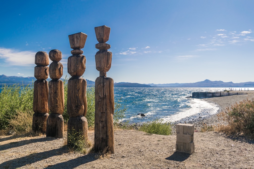 Mapuche tikies , Neuquén, Argentina