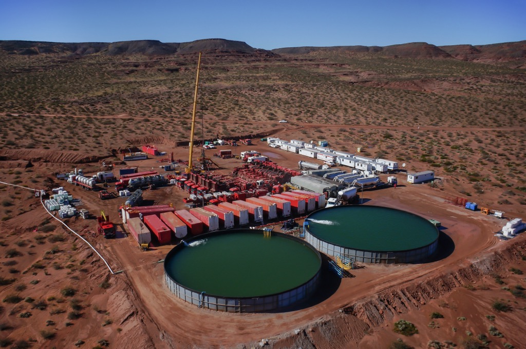 Vaca Muerta oil field, Neuquén, Argentina