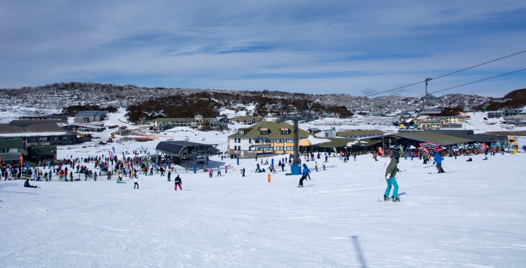 Perisher ski resort, Mount Kosciuszko from Charlotte Pass lookout