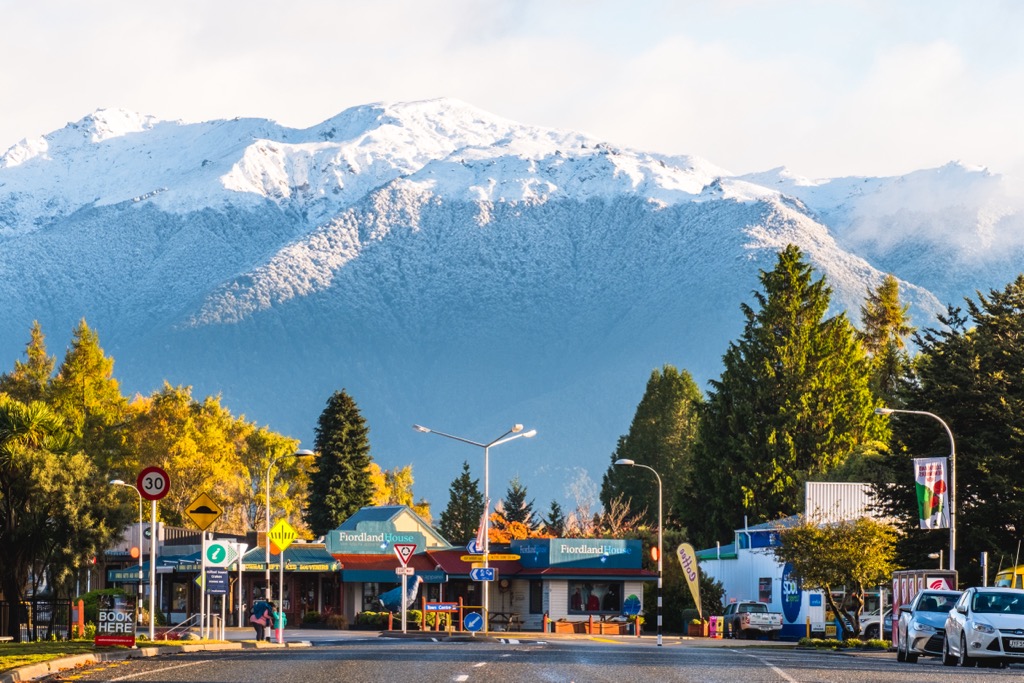Te Anau, Hunter Mountains, New Zealand