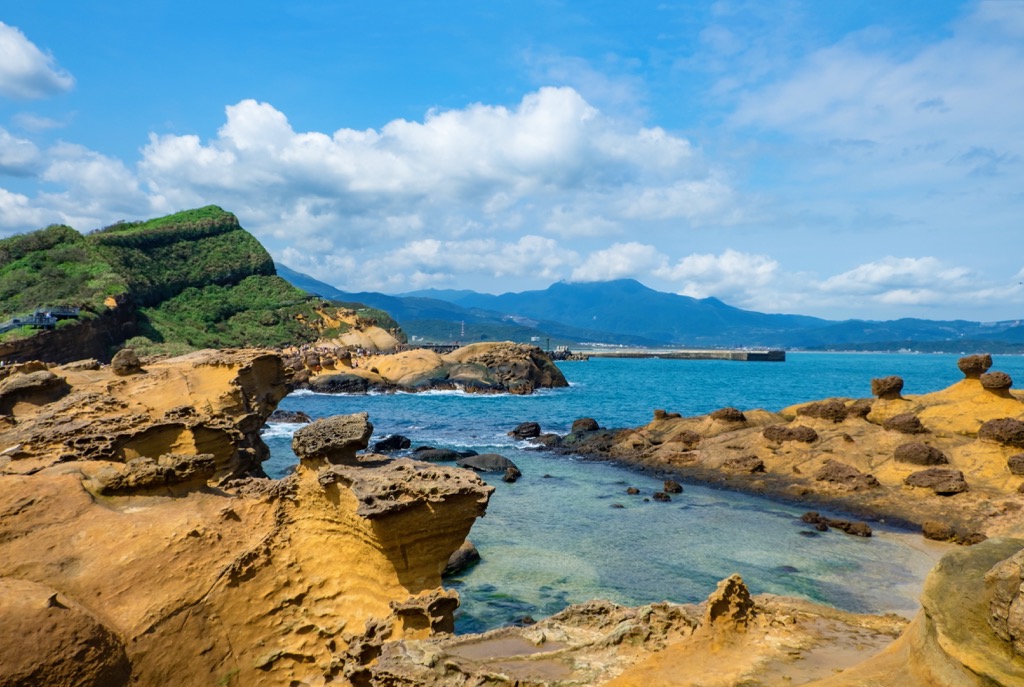 Yehliu Geopark, North Coast Coastal Reserve, Taiwan