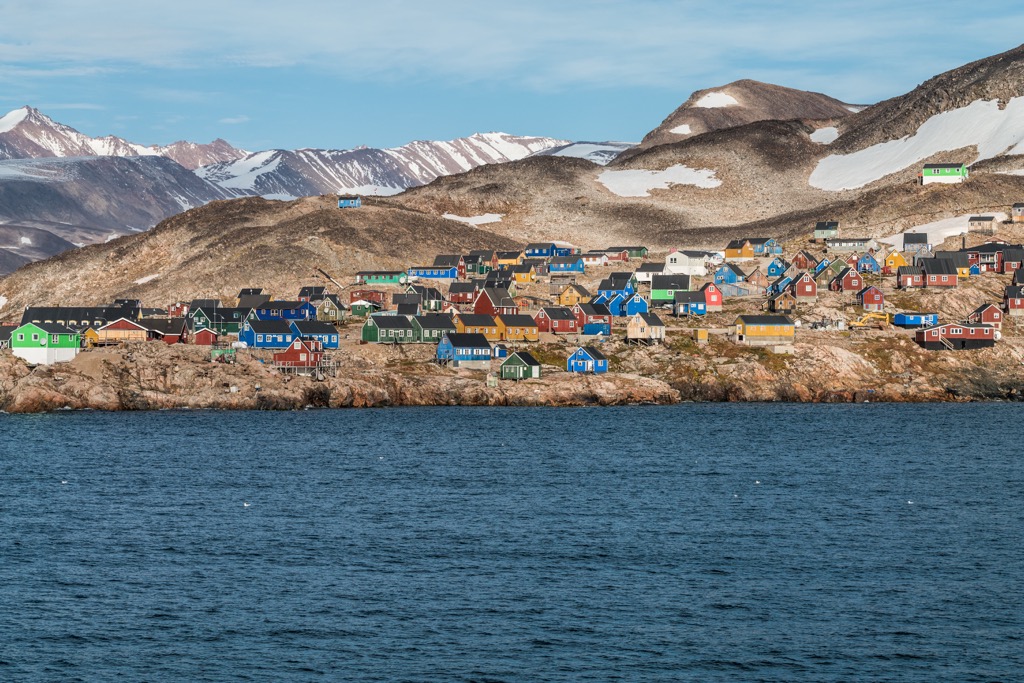 Greenland National Park Map