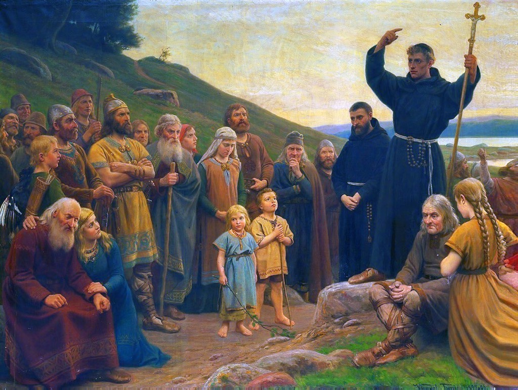 Christianity swept over Norway toward the end of the Viking era. Norway