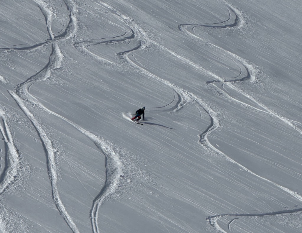 Tagging some powder around Tromsø. Photo: Denis Bulichenko. Norway