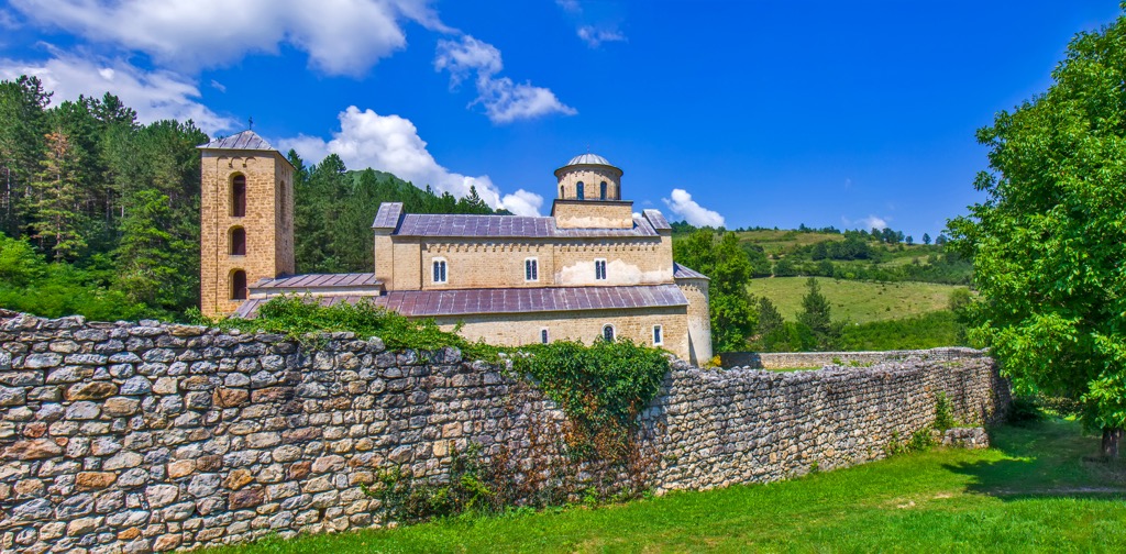 Sopocani monastery, Nova Varoš, Serbia