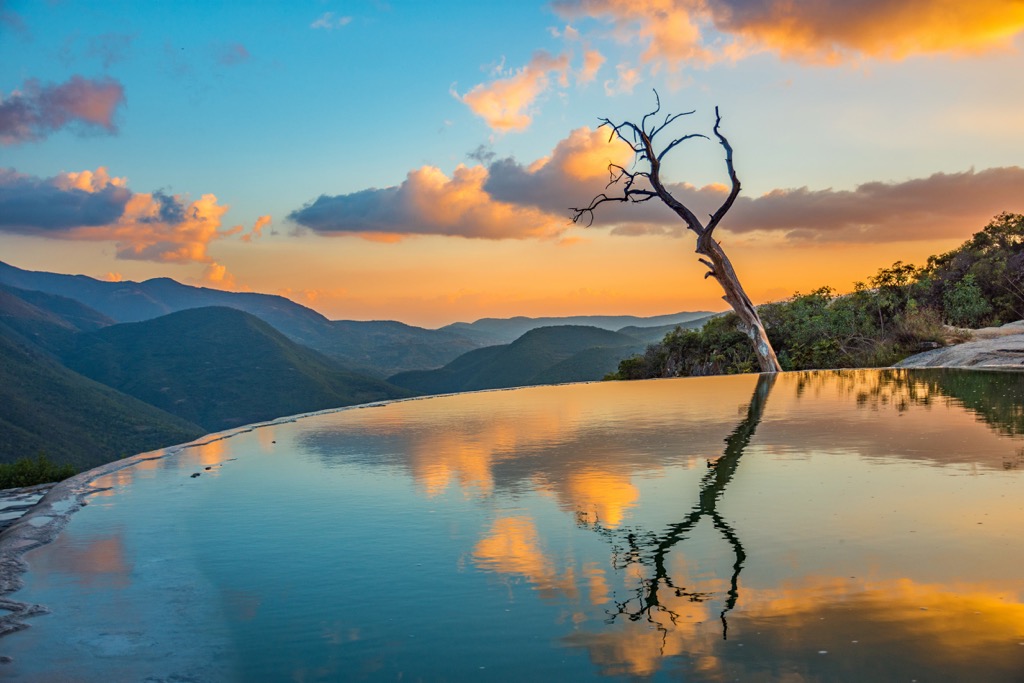 waterfalls of Hierve el Agua, Oaxaca, Mexico