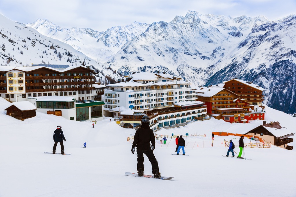 Sölden Ski Area. Otztal Alps