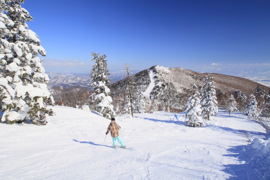 ski, Ōu Mountains, Japan