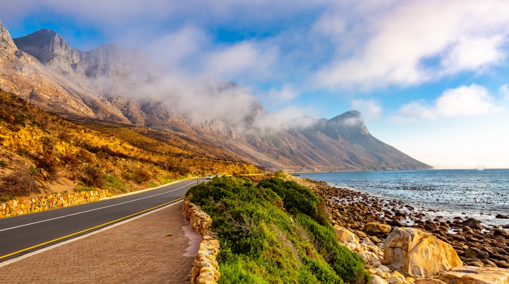 Robberg Nature Reserve seen from the Garden Route. Overberg District Municipality