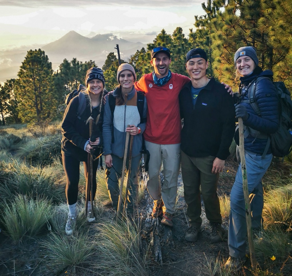 Happy times. Photo: Anthony Butt. Trekking in Guatemala