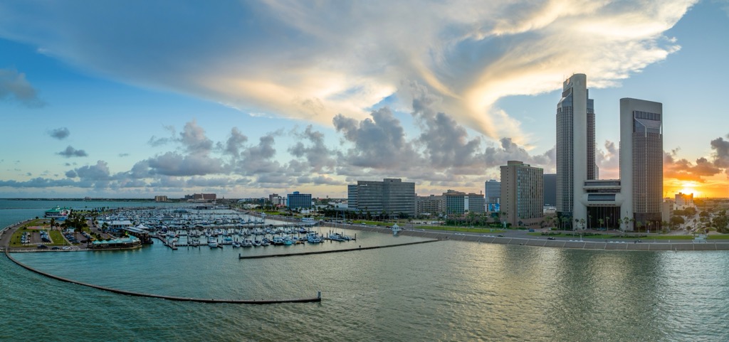 Corpus Christi, Texas. Padre Island Seashore