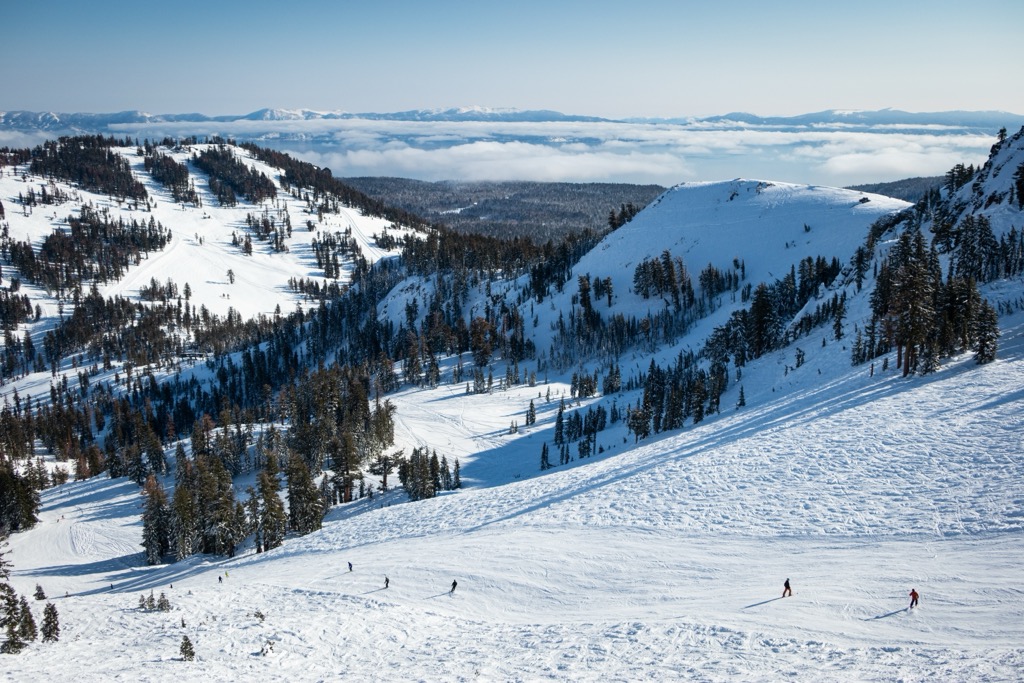 Palisades Tahoe Ski Resort, Sierra Nevada Mountains