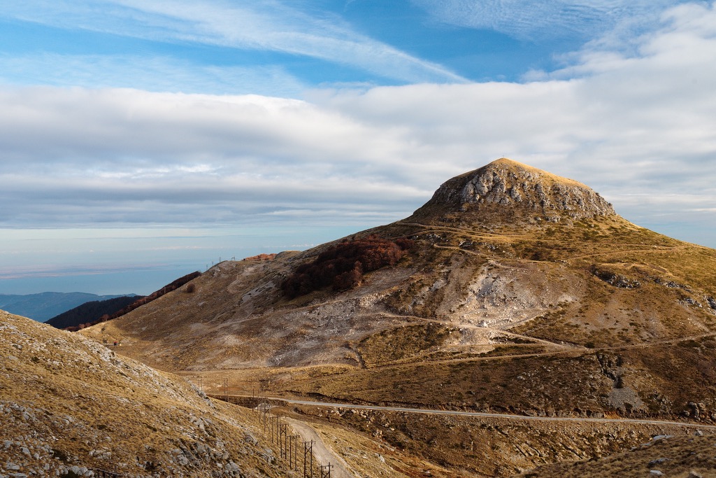 The summit of Piláf Tepé. Pangaion Hills