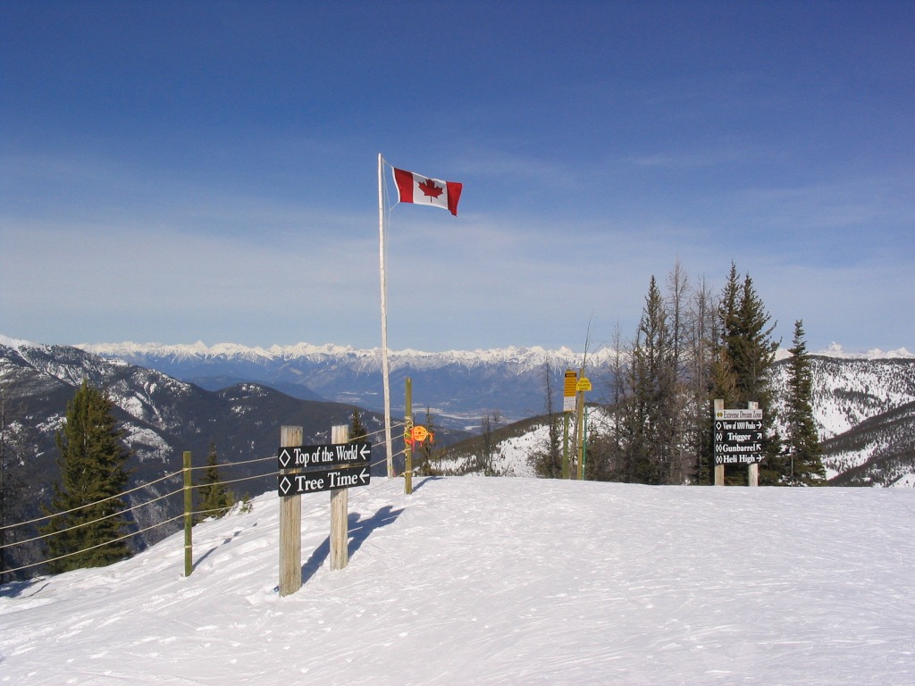 The “View of 1000 Peaks” gives Panorama its name. Panorama Mountain Resort