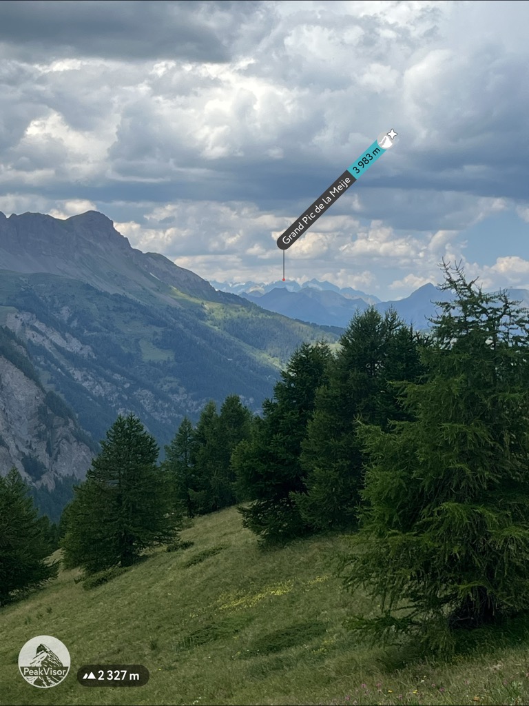 Views of the Écrins from the Queyras. Photos: Sergei Poljak