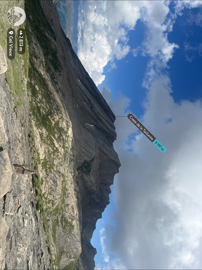The Crete de la Taillante, a geological marvel of sedimentary layers thrust to the Earth’s surface. Photo: Sergei Poljak. Parc Naturel Regional