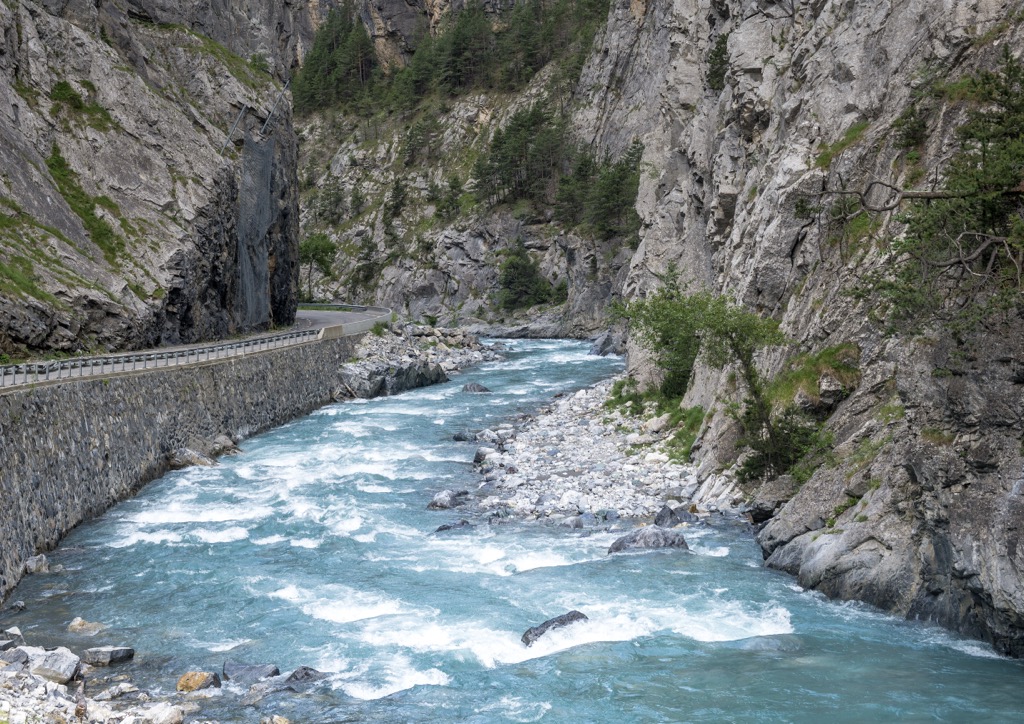 The Gorges de Guil. Parc Naturel Régional