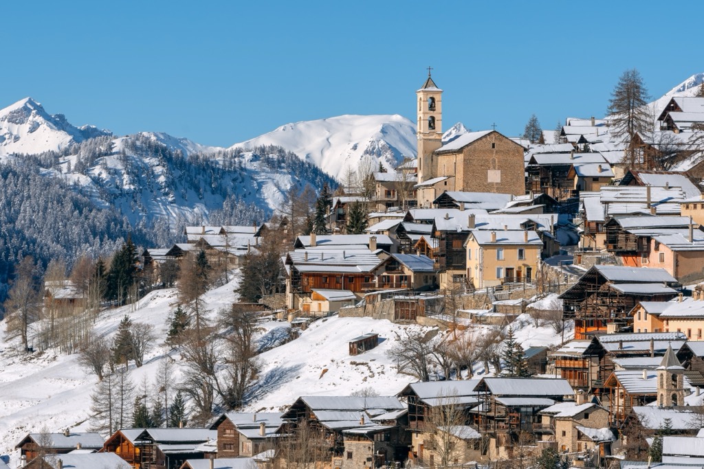Saint Veran. Parc Naturel Régional