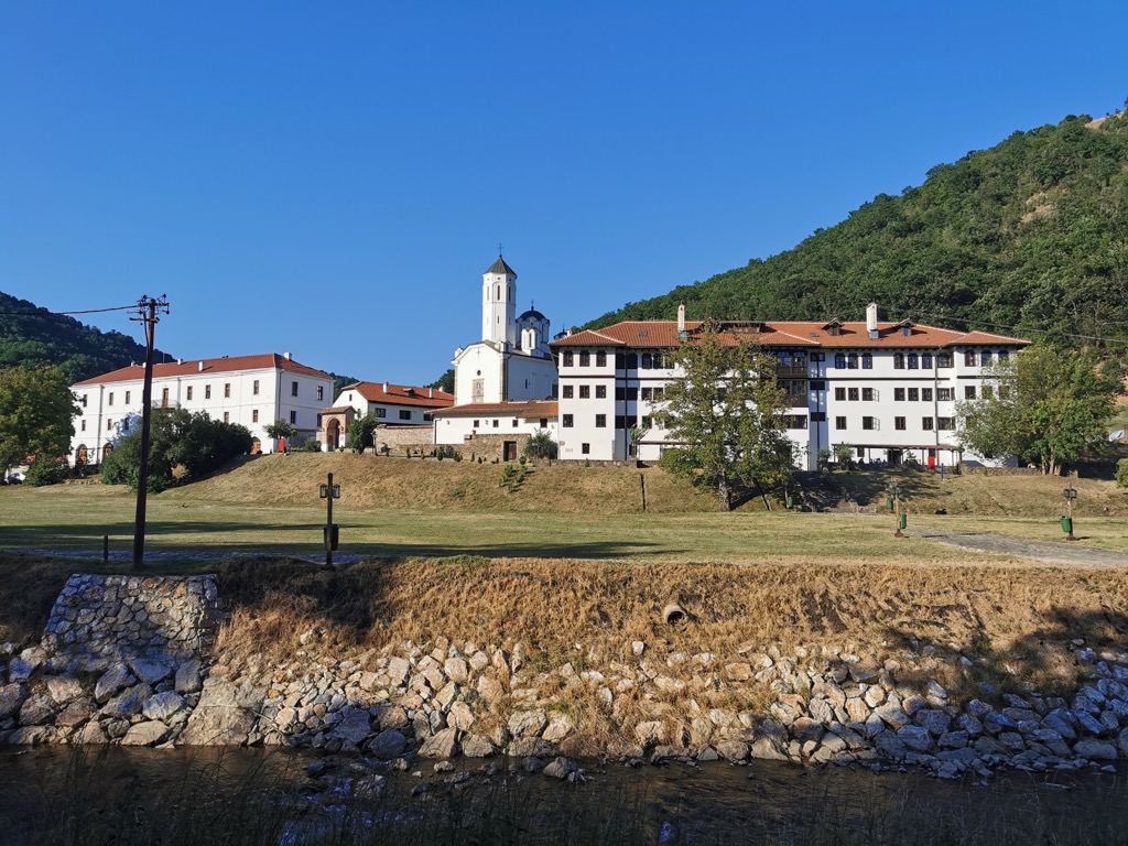 The Saint Prohor Pčinjski Monastery. Pcinja River Valley