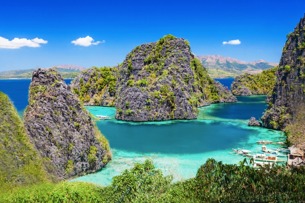  lagoon in the islands, Philippines