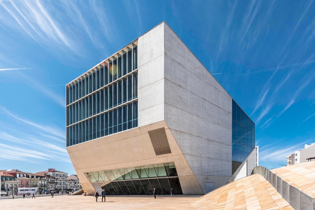 Casa da Musica, a modern concert hall in Porto, Portugal